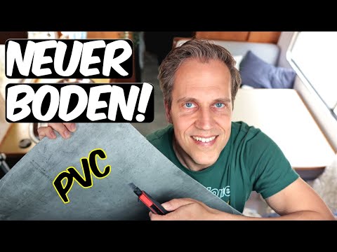 PVC Boden verlegen im Wohnmobil / Wohnwagen