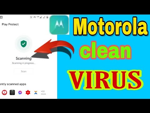 Motorola google play protect setting / anti virus protection , app cleaner
