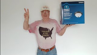 project source flush mount ceiling fixture item #2806760 model #42293 how to wire and install