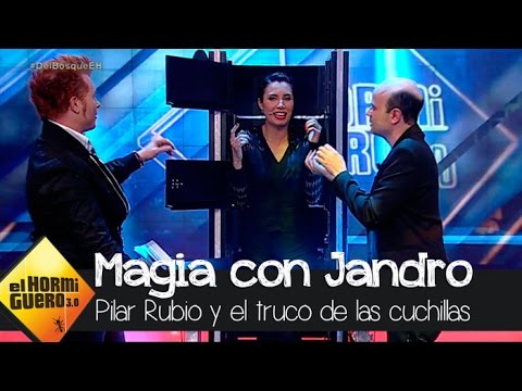 Jandro y Yunque 'trocean' a Pilar Rubio - El Hormiguero 3.0