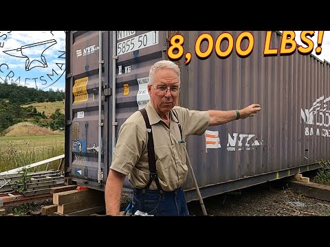 Moving A Shipping Container By Yourself