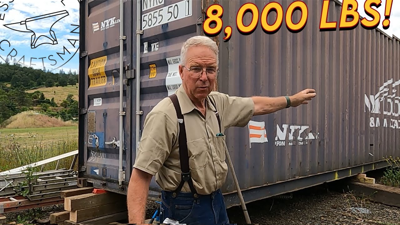 Moving A Shipping Container By Yourself