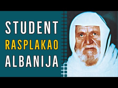 Student islama rasplakao šejha Albanija | EMOTIVNO