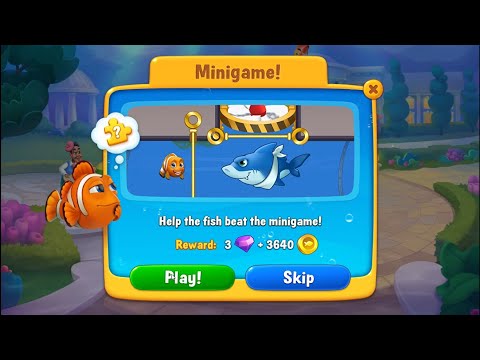 FISHDOM:  💥💥 Level 9798, 9799 💎💎💎 Minigame 💎💎💎 9800 All first tries 💥💥