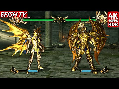 Gemini Saga God Cloth vs Taurus Aldebaran God Cloth - Saint Seiya: Soldiers' Soul | 4K 60FPS HDR