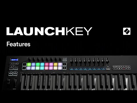 let at blive såret Bule Revival Novation Launchkey MK3 49-Key USB MIDI Keyboard Controller with Studio  Headphones and Keyboard Stand Bundle - ALAUNCH49MK3-K1 | Focus Camera