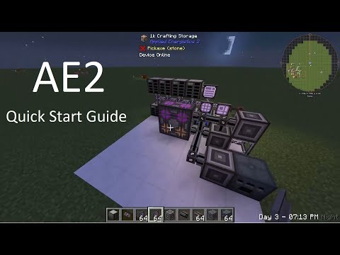 Applied Energistics 2: Quick Start Guide!