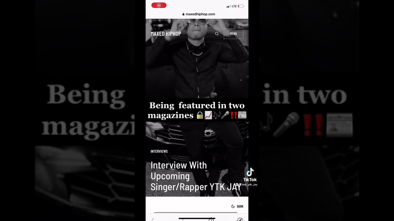 Featured in two music Magazines as a independent recording artist 🎶 #thesource #indiemusic #wshh