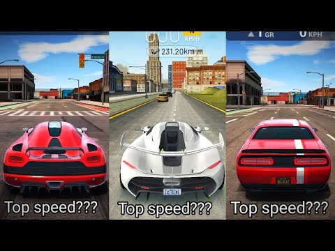 Extreme car driving simulator vs Ultimate car driving simulator |Top speed |😱😱 |2022|