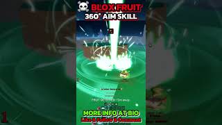 Blox Fruit Mobile Aimbot Skill 360° ☠️#bloxfruits #bloxfruitspvp