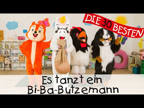 🇩🇪 Es tanzt ein Bi-Ba-Butzemann - Singen, Tanzen und Bewegen || Kinderlieder 🕺
