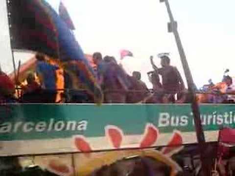 celebracion ascenso club de futbol gava 06/07 (video 2)