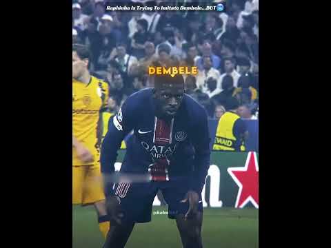 Dembele ☠️ Watch until the end.