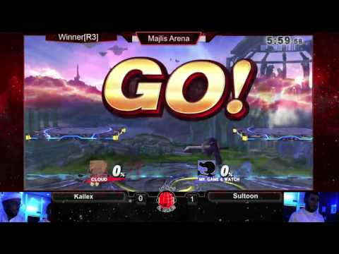 SSB4 @ Al Majlis 15/1: Kailex (Cloud) vs Sultoon (G&W) - WR3