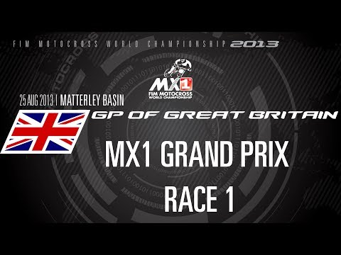 2013 MXGP of Great Britain FULL MX1 (MXGP) RACE 1 - Motocross