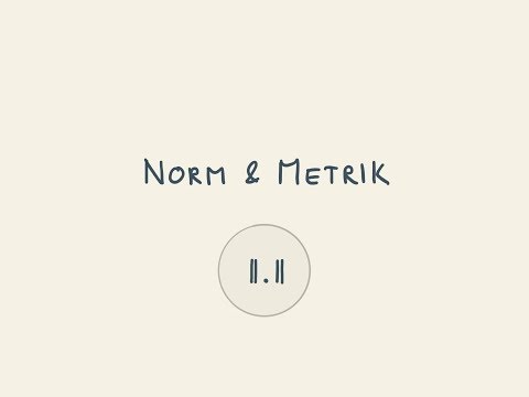 Norm und Metrik - Skalarprodukt - induzierte Norm | Analysis *** | gymer math Jorma Wassmer