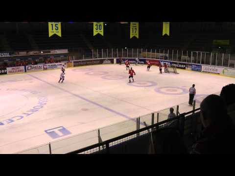 Team Austria, Christof Wappis (18) SH Tor gegen Ungarn; Tilburg 2013