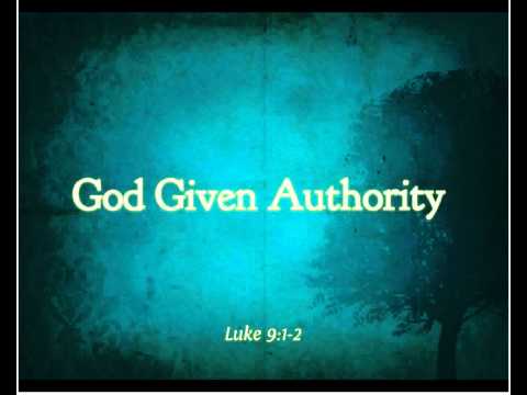 Ryan's Sunday Message [God Given Authority]