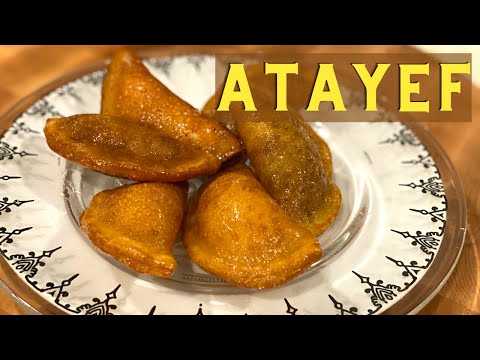 Filled Pancakes - Crisp & Lightly Fried (Atayef/Qatayef)