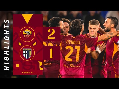 ROMA 2-1 PARMA | SERIE A HIGHLIGHTS 2025-26