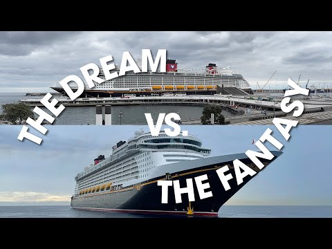 Let's Compare The Disney Dream and The Disney Fantasy! Dining, Pools, Shows and More! #disneycruise