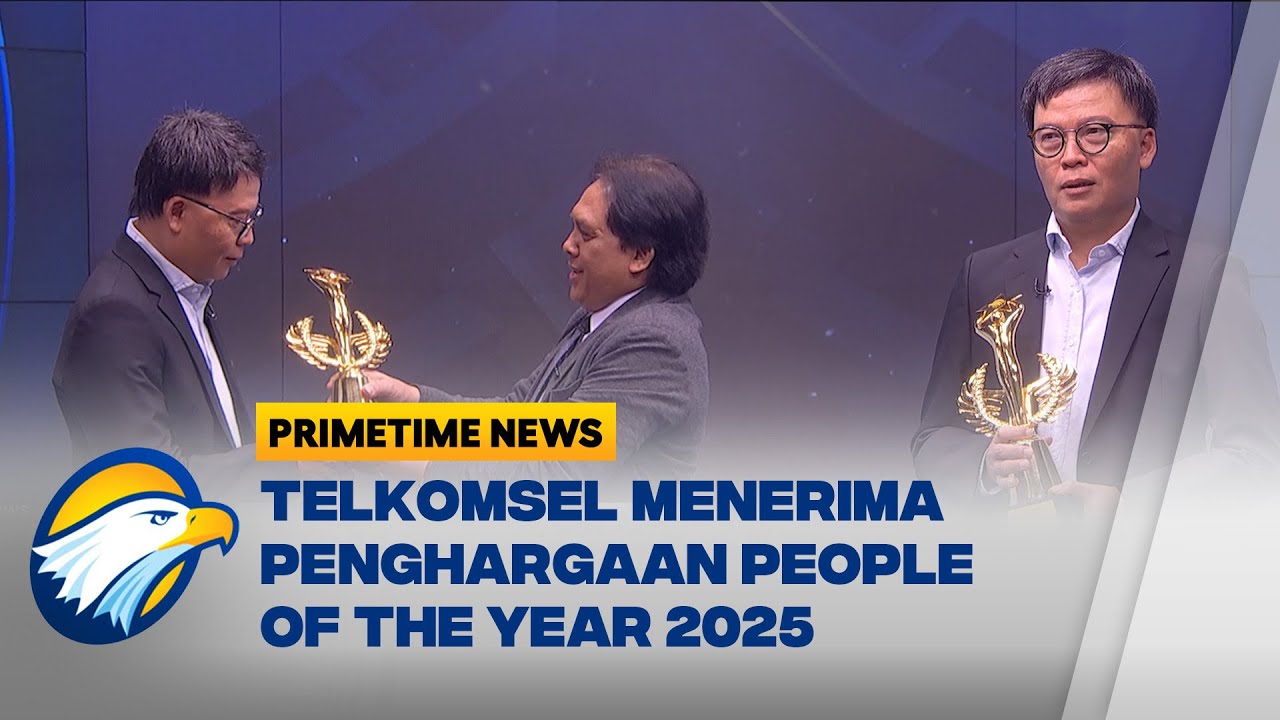 Telkomsel Raih Inovator Ekonomi Digital People of The Year 2025 - [Primetime News]