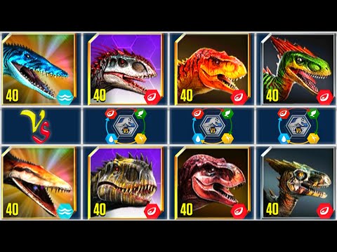 SUPERSAURUS TOURNAMENT ALL GEN 2 | JURASSIC WORLD THE GAME
