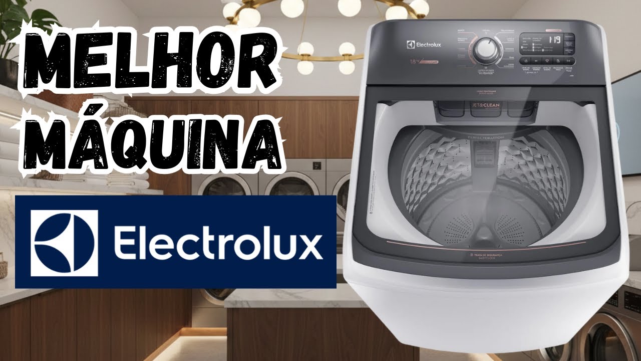 Miniatura da avaliação em vídeo de Máquina de Lavar Electrolux LED17 17kg