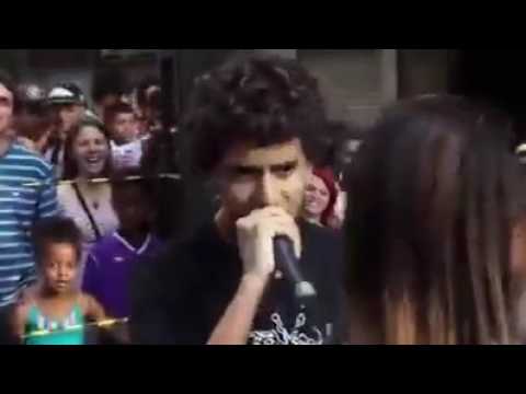Garota De 15 Anos Faz Freestyle-(Mc Clara Lima)