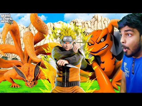 NARUTO Becomes KURAMA BEAST in GTA 5😱🔥Gta 5 tamil | Gta 5 Naruto mod | Gta tamilan