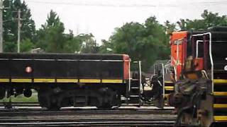 preview picture of video 'Railfanning Stevens Point Part 1 June 27, 2011'