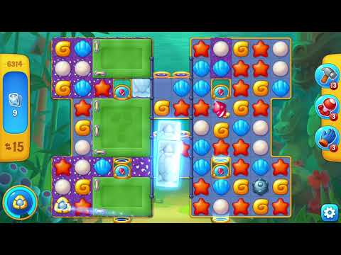 [FISHDOM Walkthrough] Level 6314 (Qua màn - Fishdom)