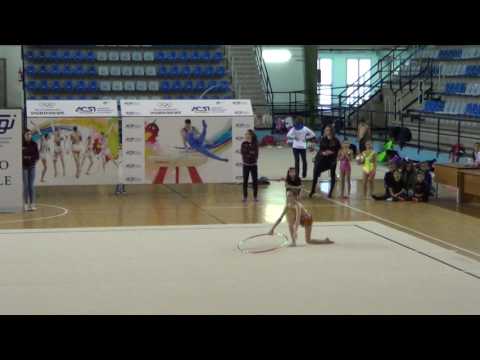 Campionato Categoria Silver -Erica Lentini - Ginnastica Ritmica Artemisia - Cerchio