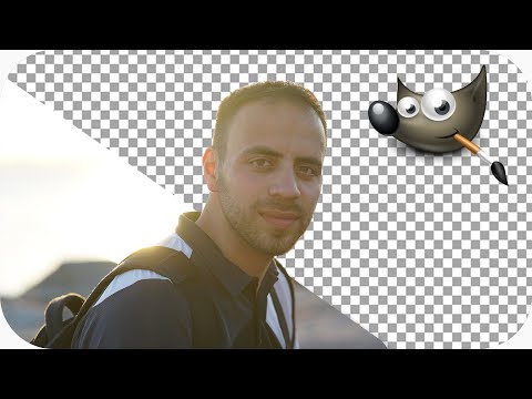 Hintergrund entfernen in Gimp 2.10 - Person ausschneiden & freistellen - Gimp Tutorial (deutsch)