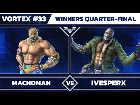 [Vortex #33] RiB | MachoMan vs MTS | iVesperX - Winners Quarter-Final - Tekken 7