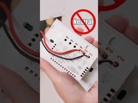 MOES US WiFi Single Live Wire Switch,Installation(no neutral wire but with A capacitor)