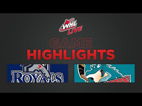 WHL Highlights: Royals (4) at Rockets (2) - January 3, 2023