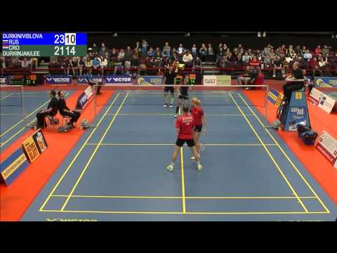 Austrian Open 2015 - QF | XD V. Durkin/N. Vislova (RUS)[1] VS Z. Durkinjak (CRO)/E. Lee (USA)[6]