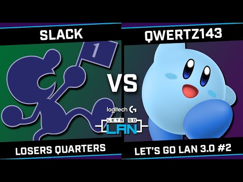 Slack (Game & Watch) vs qwertz143 (Kirby/Isabelle) - Logitech G Let's Go LAN 3.0 #2