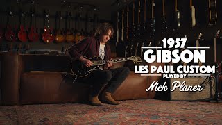Video thumbnail for 1957 Gibson Les Paul Custom Black Beauty played by Nick Planer by Carter Vintage Guitars