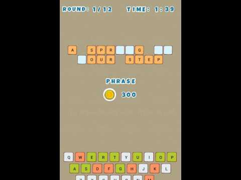 Guess the Phrase. A game full of word puzzles Video