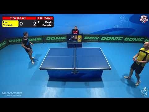 15:30 Ihor Trydukh 3-0 Kyrylo Deineha West 3 WIN CUP 13.11.2022 | TABLE TENNIS WINCUP