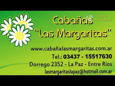 Cabañas Las Margaritas , La Paz , Entre Ríos , Video Promocional HD 