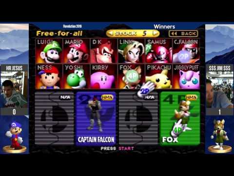 $$$ Jim $$$ (Fox) vs HR Jesus (Mario)