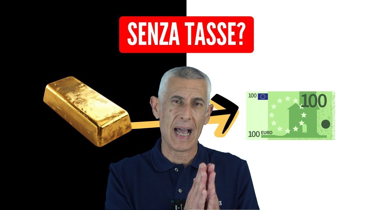 Oro fisico: il segreto legale per non farti tassare (che nessuno dice)