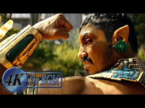 Namor Destroys Wakanda Fight Scene [Death of Queen Ramonda][No BGM] | Black Panther: Wakanda Forever