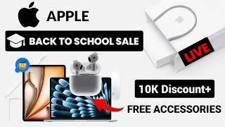 UNiDAYS Apple Back To School 2025 FREE! Get AirPods, Apple Pencil, Student Discount ₹10,000