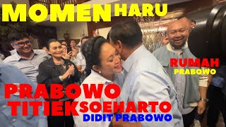 Download lagu SUASANA HARU PRABOWO TITIEK SOEHARTO DAN KELUARGA AHMAD DHANI (AL EL DUL) DI RUMAH PRABOWO mp3