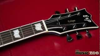 Video thumbnail for ESP Standard Series Eclipse II Electric Guitar Black Aqua by The Music Zoo