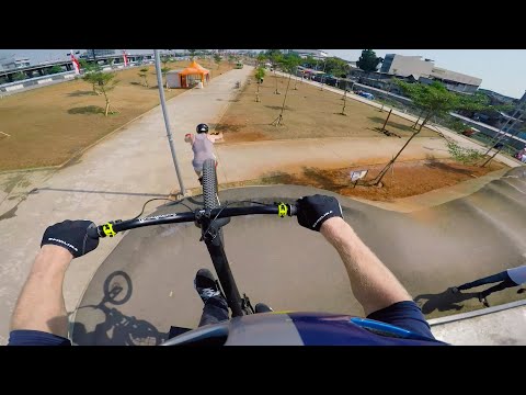 Danny MacAskill's Drop and Roll Tour in Indonesia